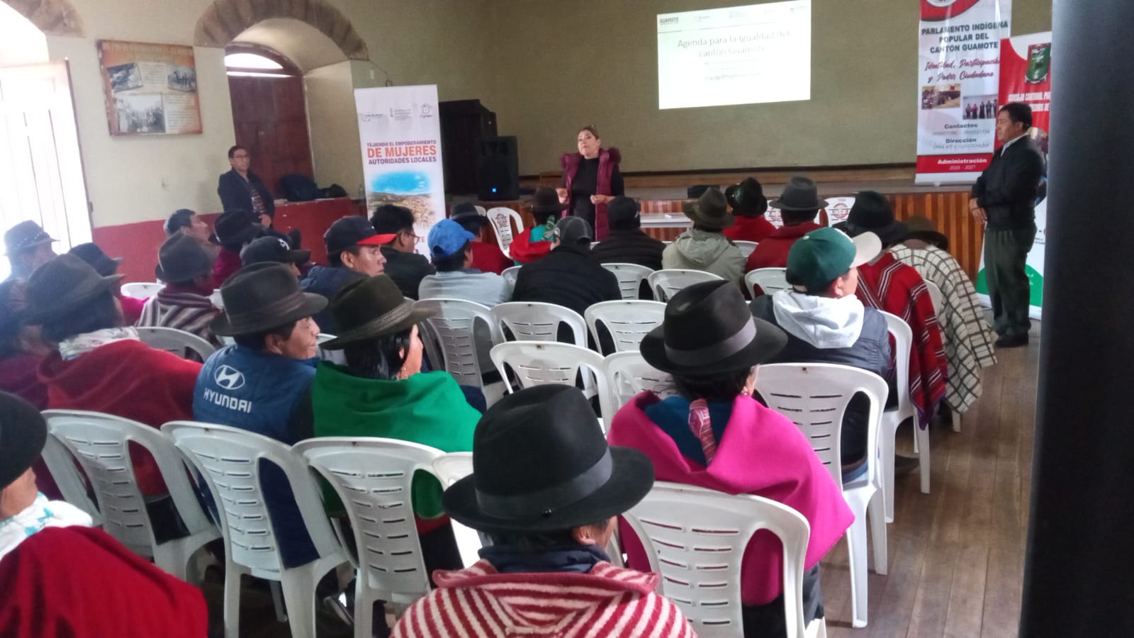 TALLER CONSTRUCCIÓN DE LA AGENDA CANTONAL INTERCULTURAL PARA LA IGUALDAD DE DERECHOS DEL CANTÓN GUAMOTE